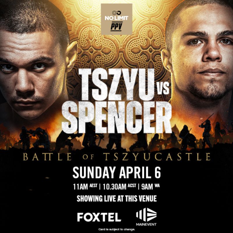 BOXING – TSZYU VS SPENCER